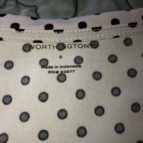 ✌️Last $$💧Short Sleeve Polka Dot Blouse - Picture 3 of 3